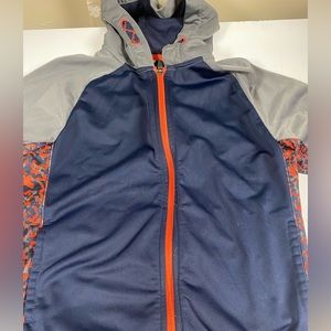 Gymboree soft fleece zip-up hoodie